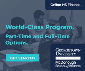 Georgetown Masters in Finance